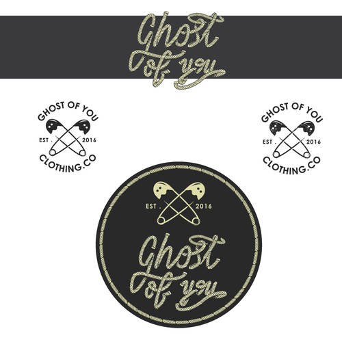 we are ''Ghost of you'' clothing company, and we need a LOGO Diseño de C1k