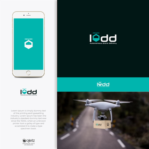 lodd - Design the modern logo of a drone delivery services venture Design by ojietz