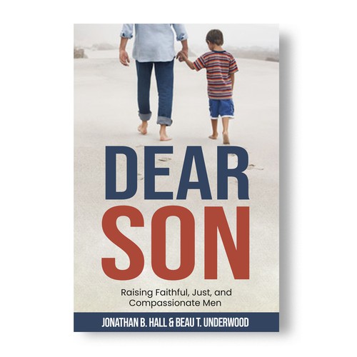Dear Son Book Cover/Chalice Press Diseño de Zahari Studio