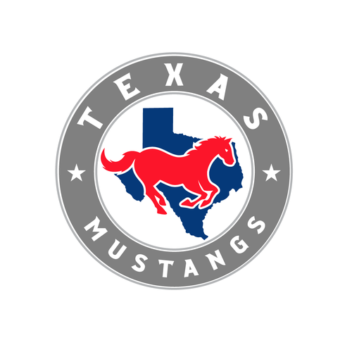 Diseño de Texas Mustangs de rulasic