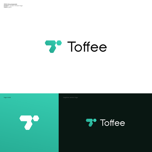 modern fintech logo Design by Nine™