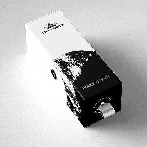 Premium EDC Knife Packaging Design Design by Dimario Moretti