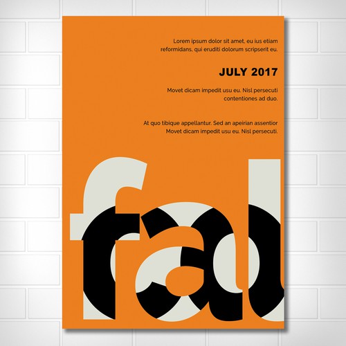 Poster contest entry by Frieta