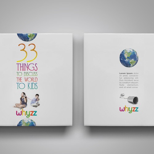 Create a book cover for - 33 Things to explain the world to kids. Design von danc