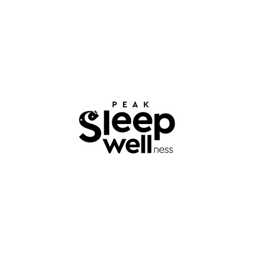 In need of a statement piece logo for our new sleep wellness business! Please emphasize 'sleep well' in logo. Design by EXPOinf