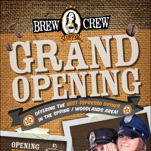 BREW CREW COFFEE - CLOSED - 1810 Rayford Rd, Spring, Texas