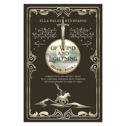 Fantasy book cover design Design by dienel96