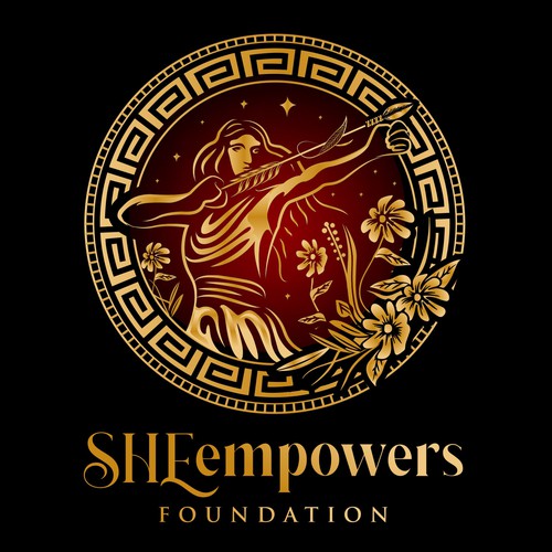 SHEempowers - luxurious design of a woman preferrably in some kind of a circle to appeal to women professionals Design by Jacob Gomes