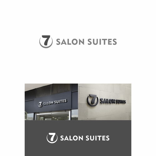 7 Salon Suites Logo Design by suprisz