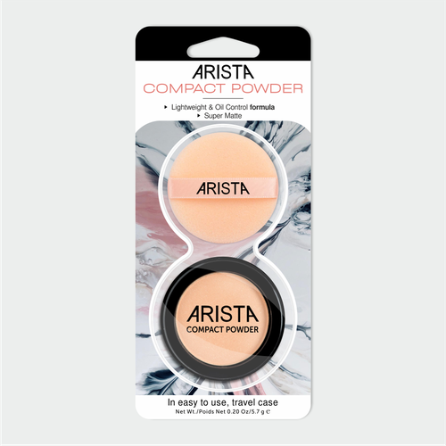 Arista Compact Powder Design by SBS GRAPHICS