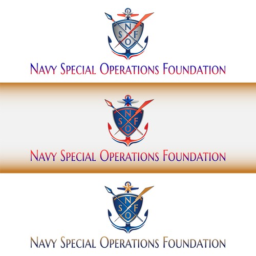 Create a stunning logo for the Navy Special Operations Foundation