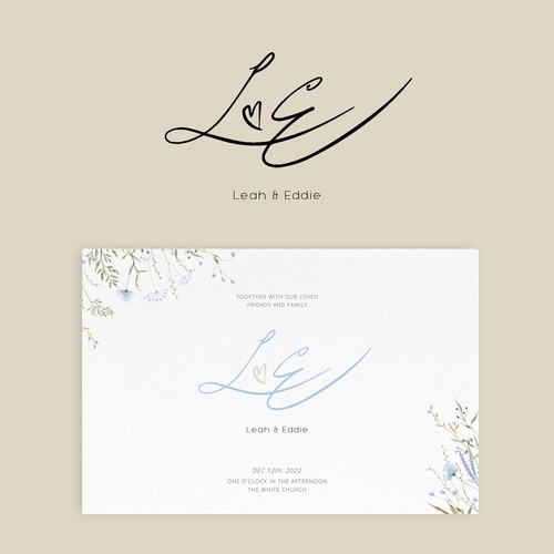 Wedding Monogram Logo Design by fayastata77