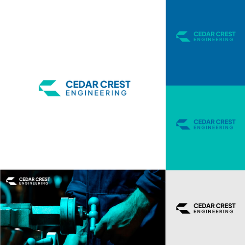 Design a Modern layered logo for a civil engineering company Design by STEREOMIND.STD