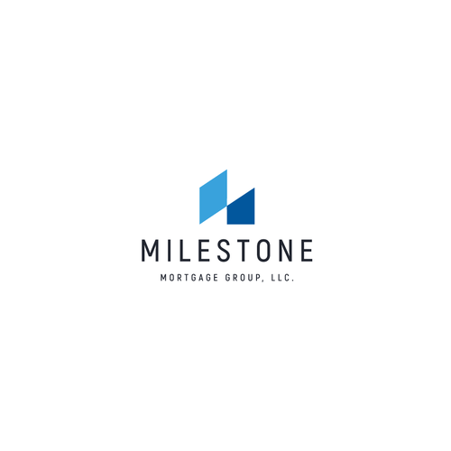 Milestone Mortgage Logo Design by Alex Kotenko