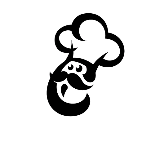 "CHEF": Food & Cooking Social Media Logo Design by vlad63