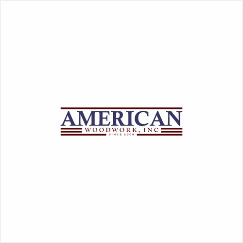 American Woodwork news a new logo Ontwerp door Logics Studio