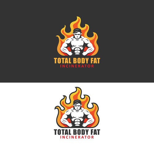 Design a custom logo to represent the state of Total Body Fat Incineration. Design von irondah
