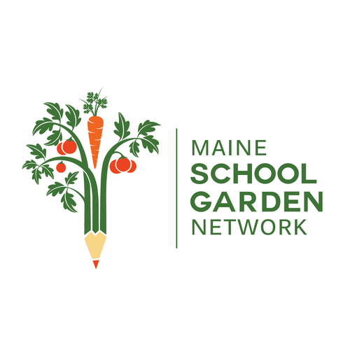 99nonprofits: Kids and Veggies! Logo needed for the Maine School Garden Network Design by Saritha Malhar