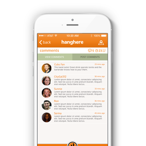 hanghere app design 2 Design by RXK