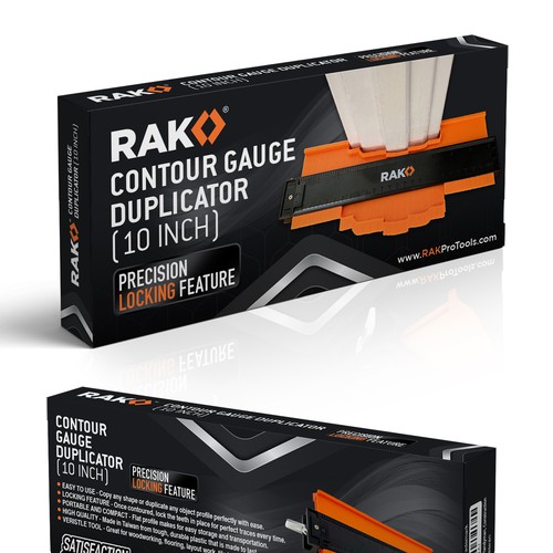 Design eye catching box packaging for RAK Pro Tools Design by C7Z