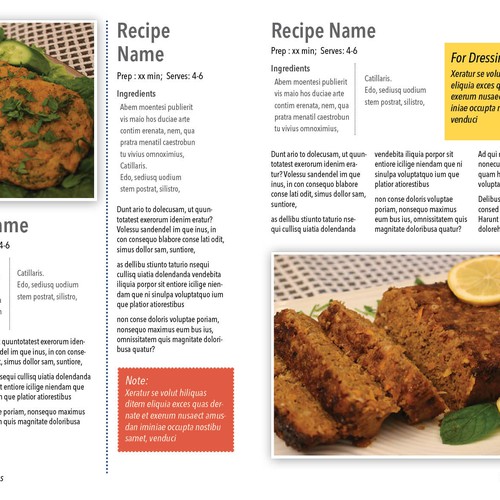 Cook Book Cover & Content Design Design by suzieQ Designs