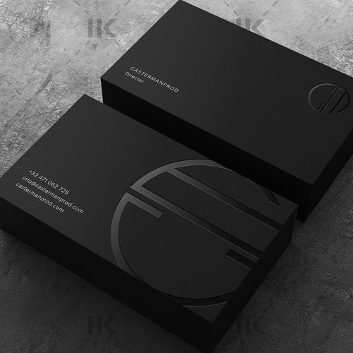 MINIMALIST - BLACK DESIGN Design by IK_Designs