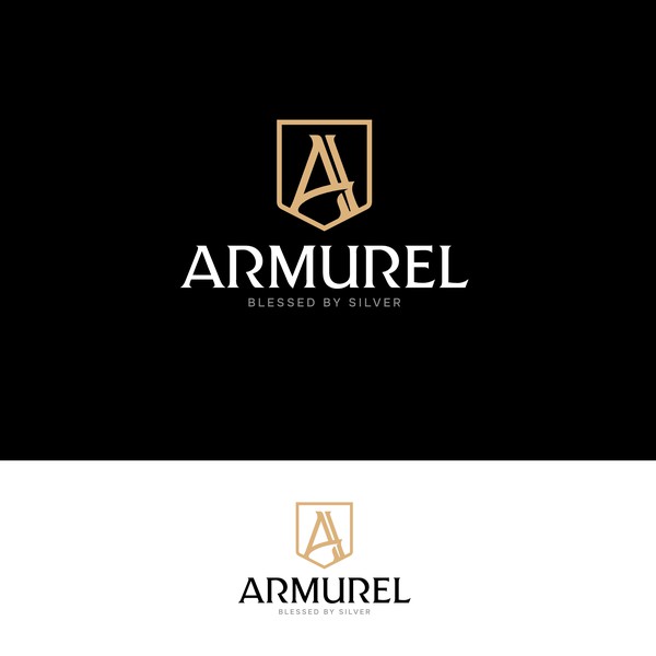 Letter A Shield Logo