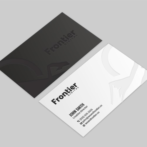 Design di Create a business card with a rock solid brand di Tcmenk