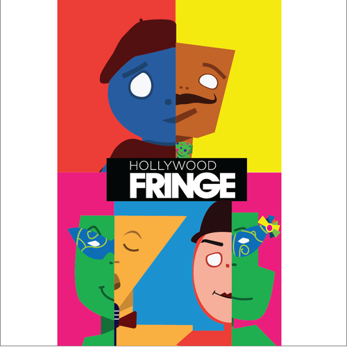 Guide Cover for the 2018 Hollywood Fringe Festival Design by Vera Bespalova