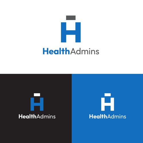 Be the designer that created the coolest healthcare software logo with Health Admins!!!! Design by Guane