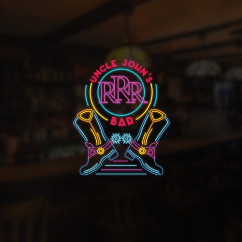 RRR Bar logo contest Design by chiran2018