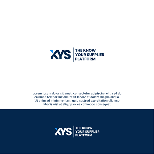 Logo for suppliers data platform Design by Biru Langit Studio