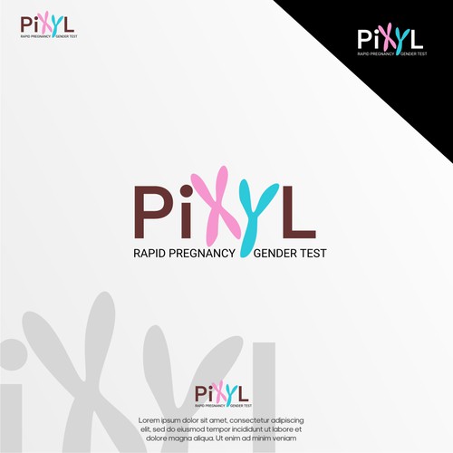 PIXYL Logo Design by davidfern