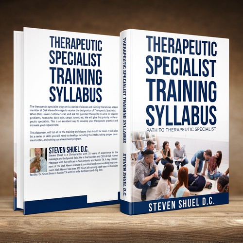 Book Cover..... Training Syllabus Design by studio02