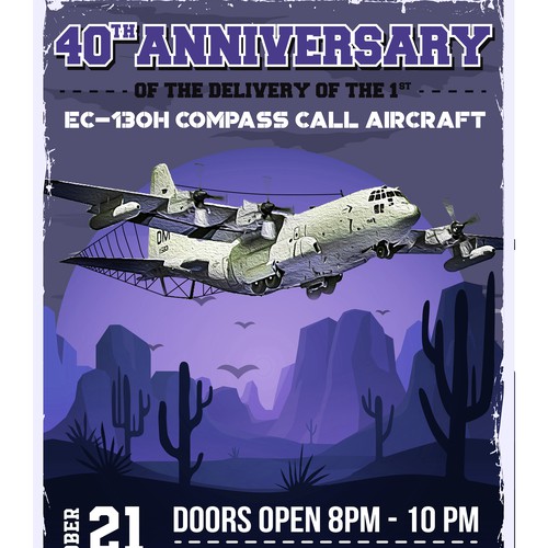 Air Force Flying Group 40th Anniversary Celebration Design by ✝DeSiGnEr✝JOHN