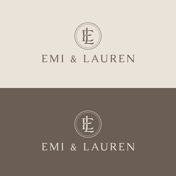 Modern Logo Emi & Lauren