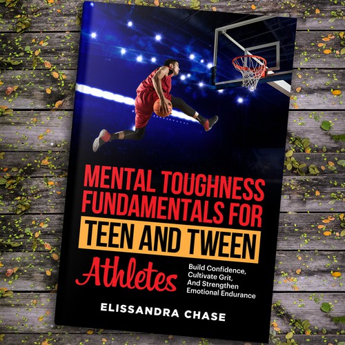 BASKETBALL! I need an attention-grabbing cover package for a sports themed non-fiction book Design by ~99~