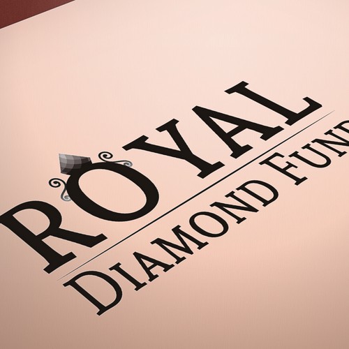 Create a capturing upscale design for Royal Diamonds Fund Réalisé par Lidiadesign