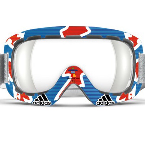Design adidas goggles for Winter Olympics Diseño de friendlydesign