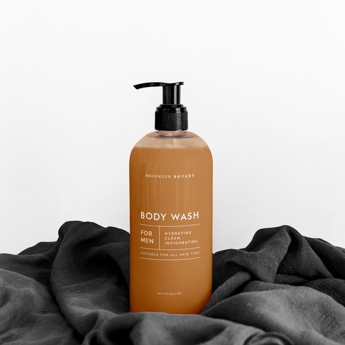 Design a Luxurious Men's Body Wash Design von @rysmrn