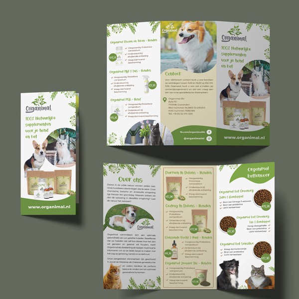 Design by ruddyncang titled "Organimal Brochure Design"