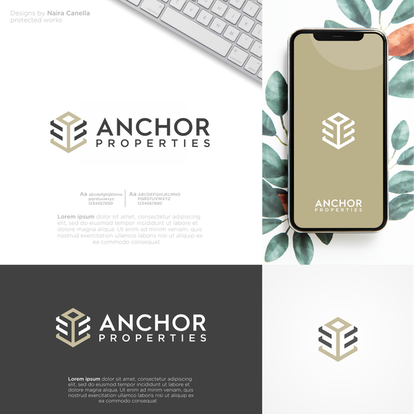 Design by Naíra Canella titled "Anchor Properties"