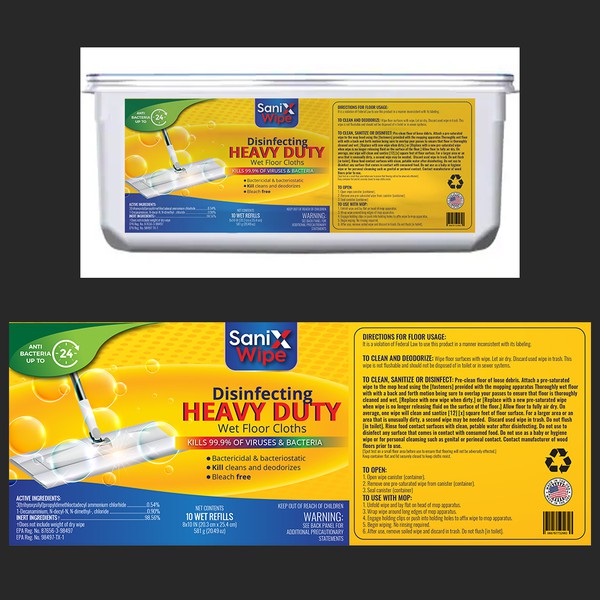 Design by ⭐️iulian4design titled "Sanix"