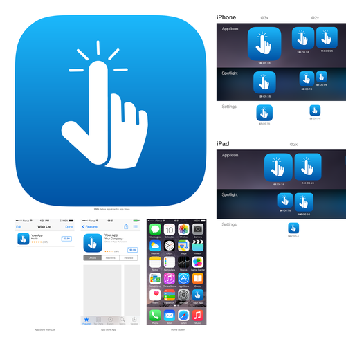 Icon or button contest entry by neferu™