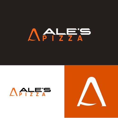 Diseño de Rebrend Ale's pizza (Pizzeria da asporto) de S H A Y