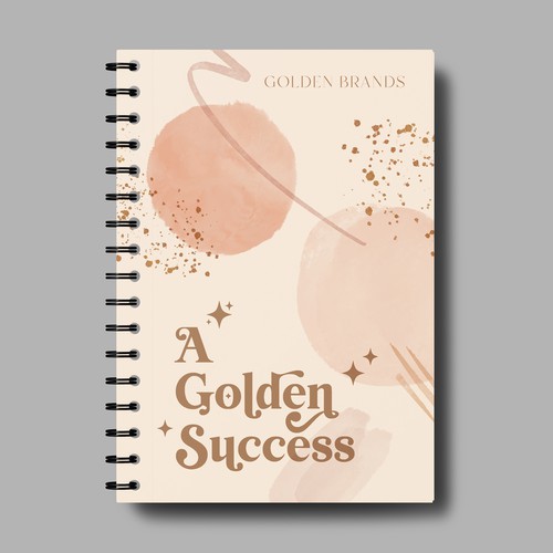 Inspirational Notebook Design for Networking Events for Business Owners Diseño de SunKissed