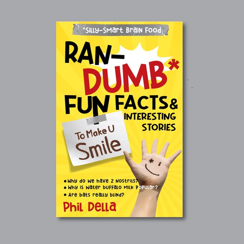 Ran-Dumb Fun Facts Book Cover Design by Desry