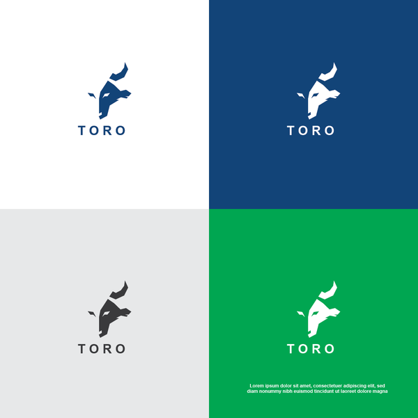 Design by Tomashy_Design titled "Toro Simple Logo"