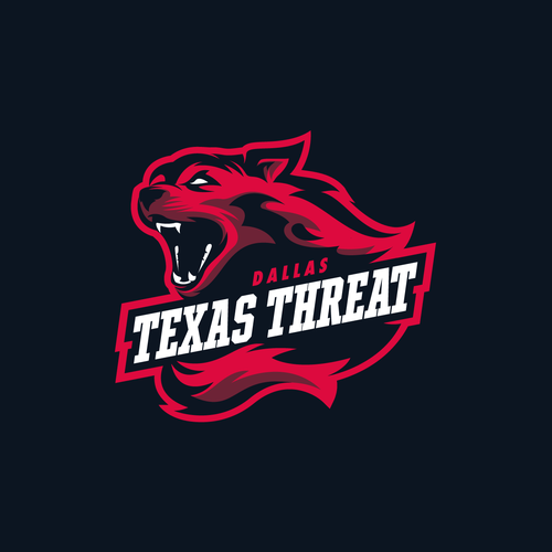 Texas Threat Logo Contest - a Youth Football Team for kids 13-18 years old Design by GORKIYja