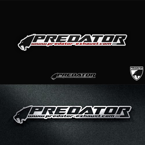 Aggressive Logo Design for an Motorcycle Exhaust (Predator) Design by Anta Design